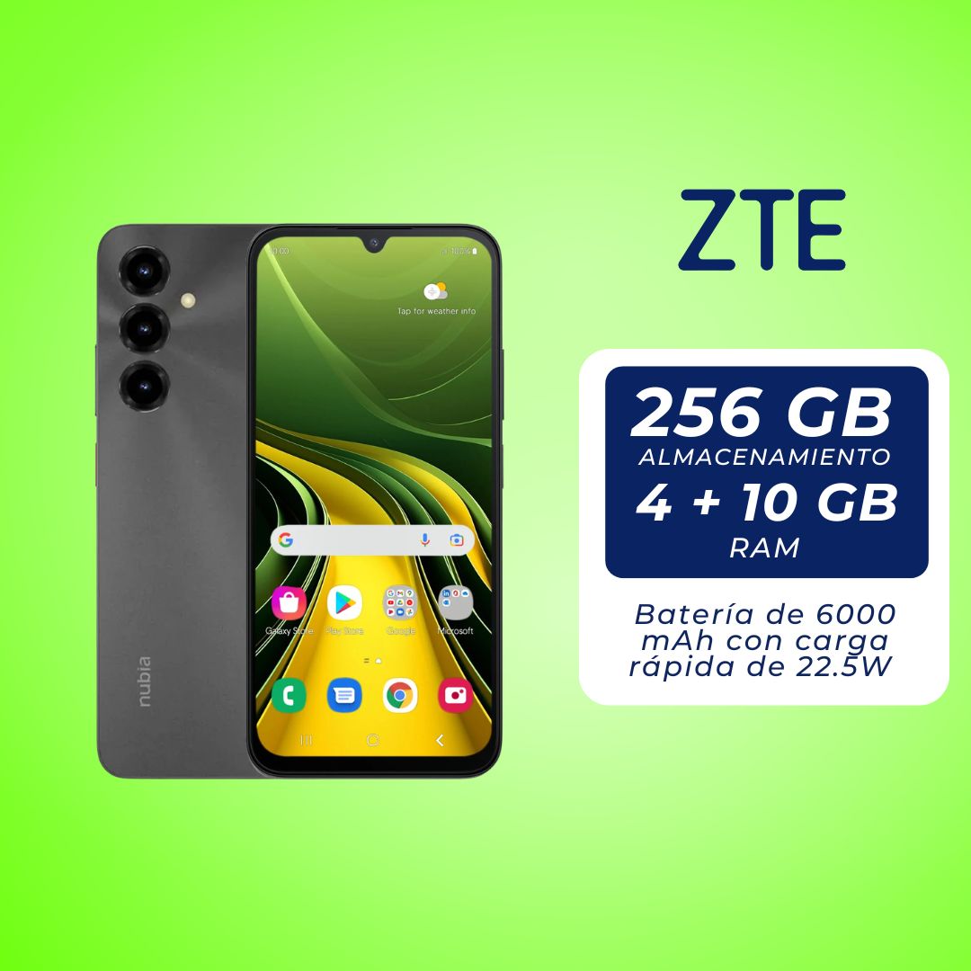 ZTE NUBIA V80 MAX 14GB (4GB + 10GB) + 256GB