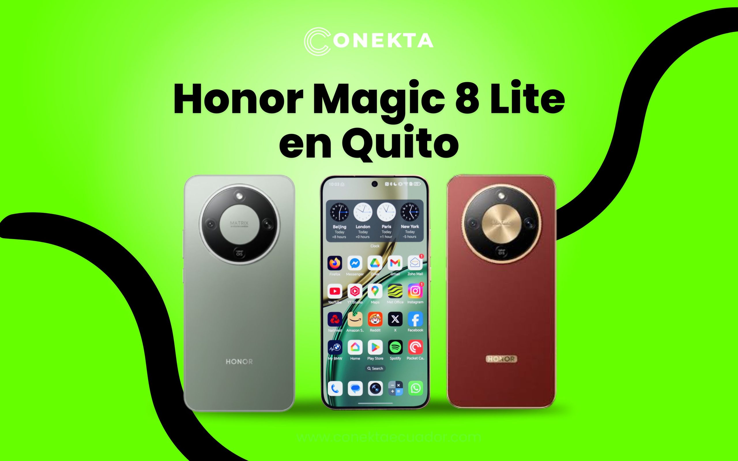 honor magic 8 lite precio